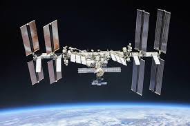 International Space Station in Earth orbit.